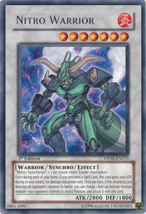 Nitro Warrior - DP08-EN013 - Rare - 1st Edition