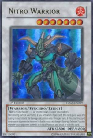 Nitro Warrior - TDGS-EN039 - Ultra Rare - 1st Edition