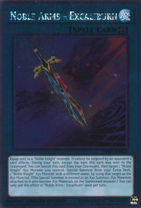 Noble Arms - Excaliburn - NKRT-EN023 - Platinum Rare - Limited