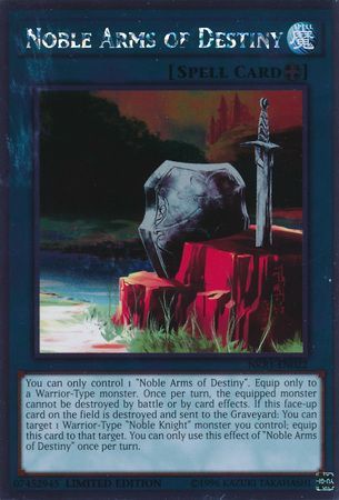 Noble Arms of Destiny - NKRT-EN022 - Platinum Rare - Limited
