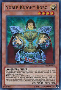 Noble Knight Borz - SHSP-EN085 - Super Rare - Unlimited