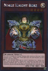 Noble Knight Borz - NKRT-EN009 - Platinum Rare - Limited