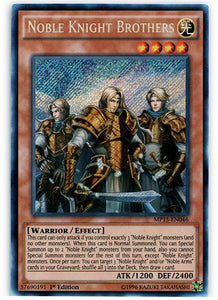 Noble Knight Brothers - MP15-EN046 - Secret Rare - 1st Edition