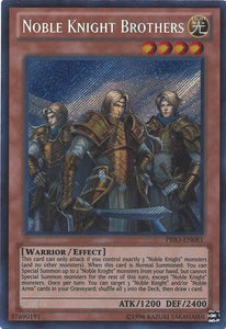 Noble Knight Brothers - PRIO-EN081 - Secret Rare - Unlimited