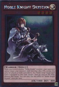 Noble Knight Drystan - NKRT-EN008 - Platinum Rare - Limited