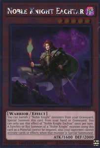 Noble Knight Eachtar - NKRT-EN011 - Platinum Rare - Limited