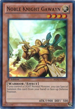 Noble Knight Gawayn - REDU-EN000 - Super Rare - 1st Edition