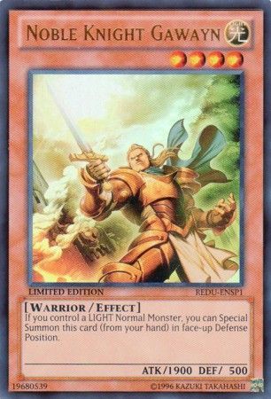 Noble Knight Gawayn - REDU-ENSP1 - Ultra Rare - Limited