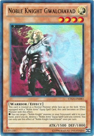 Noble Knight Gwalchavad - LTGY-EN081 - Ultra Rare - Unlimited