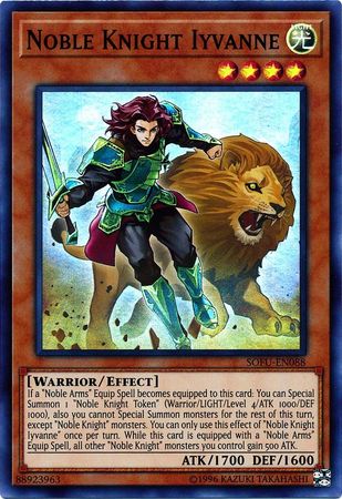 Noble Knight Iyvanne - SOFU-EN088 - Super Rare - Unlimited