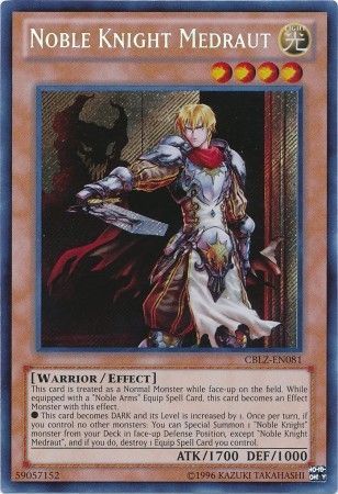 Noble Knight Medraut - CBLZ-EN081 - Secret Rare - Unlimited