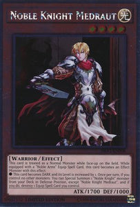 Noble Knight Medraut - NKRT-EN006 - Platinum Rare - Limited