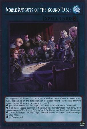 Noble Knights of the Round Table - NKRT-EN018 - Platinum Rare - Limited
