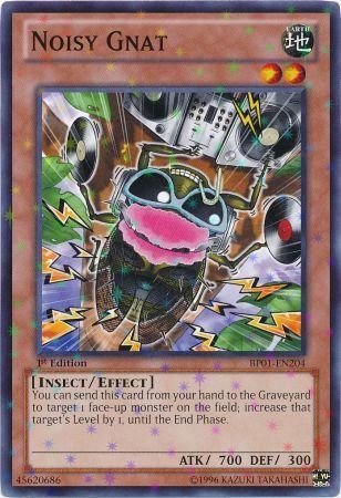 Noisy Gnat - BP01-EN204 - Starfoil Rare - 1st Edition