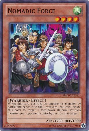 Nomadic Force - GAOV-EN040 - Common - Unlimited