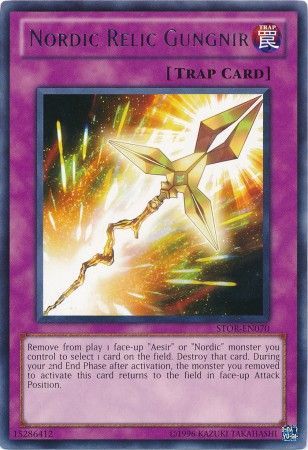 Nordic Relic Gungnir - STOR-EN070 - Rare - Unlimited