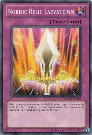 Nordic Relic Laevateinn - BPW2-EN089 - Super Rare - 1st Edition