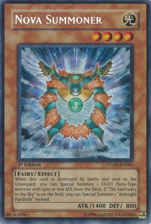 Nova Summoner - STON-EN065 - Secret Rare - 1st Edition