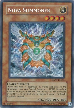 Nova Summoner - STON-EN065 - Secret Rare - Unlimited