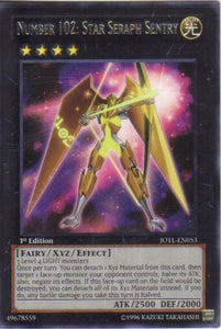 Number 102: Star Seraph Sentry - JOTL-EN053 - Rare - 1st Edition