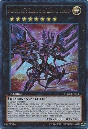 Number 107: Galaxy-Eyes Tachyon Dragon - LTGY-EN044 - Ultra Rare - 1st Edition