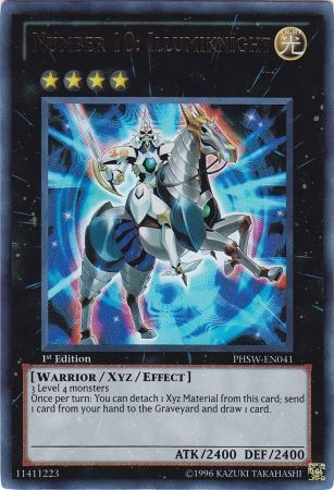 Number 10: Illumiknight - PHSW-EN041 - Ultra Rare - 1st Edition