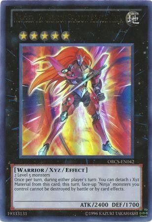 Number 12: Crimson Shadow Armor Ninja - ORCS-EN042 - Ultra Rare - Unlimited