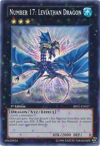 Number 17: Leviathan Dragon - BP01-EN027 - Starfoil Rare - 1st Edition