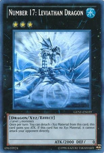 Number 17: Leviathan Dragon - GENF-EN039 - Ghost Rare - Unlimited