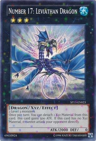 Number 17: Leviathan Dragon - SP13-EN023 - Starfoil Rare - Unlimited