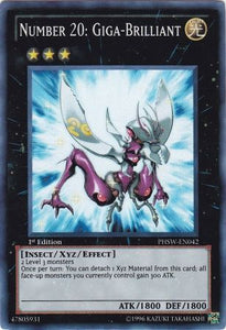 Number 20: Giga-Brilliant  - PHSW-EN042 - Super Rare - 1st Edition