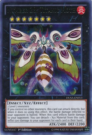 Number 28: Titanic Moth - DUSA-EN013 - Ultra Rare - 1st Edition