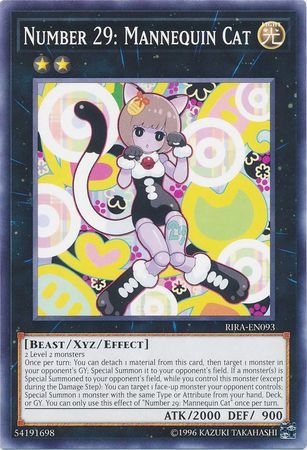 Number 29: Mannequin Cat - RIRA-EN093 - Common - Unlimited