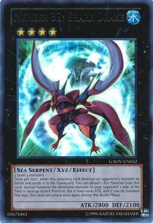 Number 32: Shark Drake - GAOV-EN042 - Ultra Rare - Unlimited