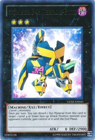 Number 34: Terror-Byte - GENF-EN041 - Ultra Rare - Unlimited