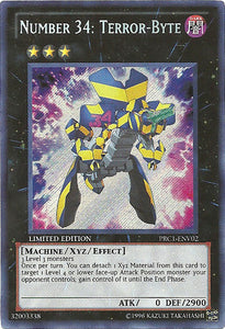 Number 34: Terror-Byte - PRC1-ENV02 - Secret Rare - Limited