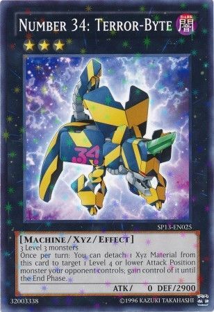 Number 34: Terror-Byte - SP13-EN025 - Starfoil Rare - Unlimited
