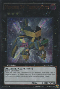 Number 34: Terror-Byte - Ultimate - GENF-EN041 - Ultimate Rare - 1st