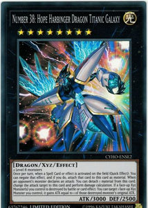 Number 38: Hope Harbinger Dragon Titanic Galaxy - CYHO-ENSE2 - Super Rare - Limited