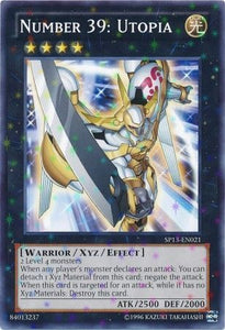Number 39: Utopia - SP13-EN021 - Starfoil Rare - Unlimited