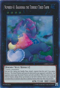 Number 41: Bagooska the Terribly Tired Tapir - CIBR-EN097 - Super Rare - Unlimited