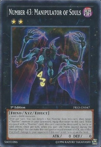 Number C43: High Manipulator of Chaos - PRIO-EN048 - Rare - 1st Edition