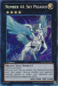 Number 44: Sky Pegasus - NUMH-EN028 - Secret Rare - 1st Edition