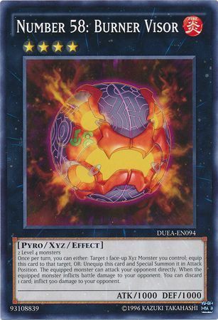Number 58: Burner Visor - DUEA-EN094 - Common - Unlimited