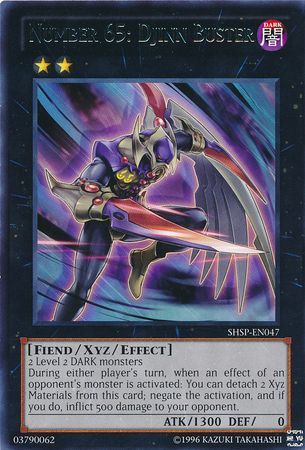 Number 65: Djinn Buster - SHSP-EN047 - Rare - Unlimited