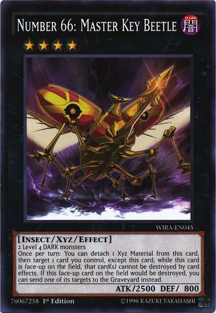 Number 66: Master Key Beetle - WIRA-EN045 - Common - 1st Edition