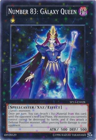 Number 83: Galaxy Queen - SP13-EN028 - Starfoil Rare - Unlimited