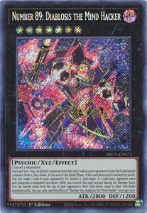 Number 89: Diablosis the Mind Hacker - BROL-EN073 - Secret Rare - 1st Edition