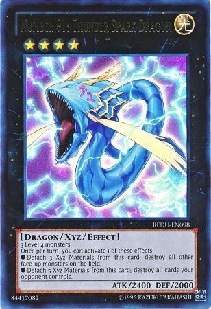 Number 91: Thunder Spark Dragon - REDU-EN098 - Ultra Rare - Unlimited