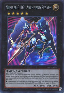 Number C102: Archfiend Seraph - PRIO-EN044 - Super Rare - Unlimited